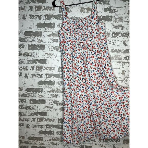 Old navy | women cotton floral dress with pockets - Picture 6 of 8